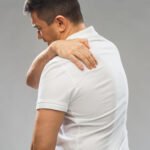 70486343 - close up of man suffering from backache